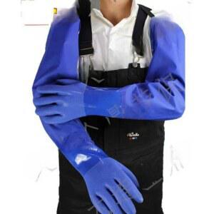 장갑 어깨 어업 고무장갑 어부 XL 방수 고무 어업작업 보호 낚시