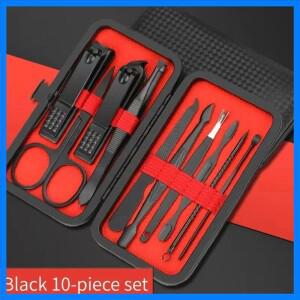 남성과 여성을 위한 울트라 손톱 및 발톱 커터 - 견고한 페디큐어 케어 7-24개 전문 손톱깎이 키트