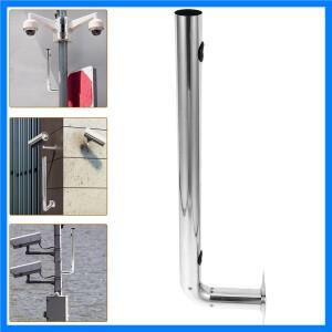 적외선 삼각대 마운트 브래킷 스테인리스 스틸 L자형 야외 무선 브리지 홀더 보안 시스템 안테나 폴 마운팅