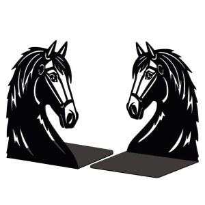 선반용 피코블루 메탈 북엔드, 사무실, 책상, 선반, 방 5.3