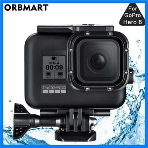 고프로 히어로 8 용 블랙 60M 방수 하우징 케이스 수중 다이빙 보호 커버 고프로 8 액세서리