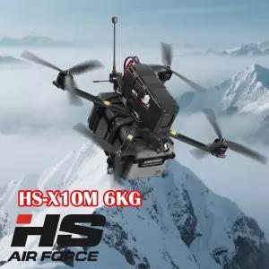 HS 에어포스 10인치 레이싱 FPV 드론 HS-X10M 6KG 165kmh 장거리 쿼드콥터 카메라 포함 카본 파이버 풀세트