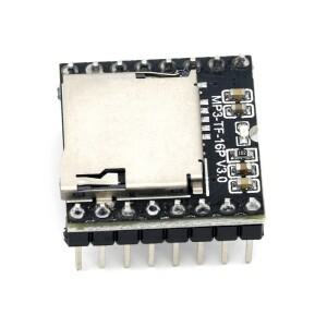 DFPlayer 미니 소형 MP3 플레이어 모듈 Arduino 용 TF 카드 U  IO직렬 포트AD MP3-TF-16P를 지원하는 음성