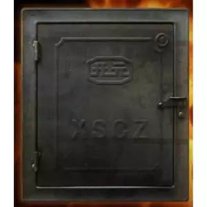 무쇠가마솥 화덕문 캠핑난로 철문 호수직화로문 시골