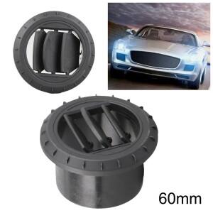 60mm  공기 환기구 배출구 디젤 주차 히터 에어컨 덕트 호스 파이프 회전식 검정색 자동차 트럭 용