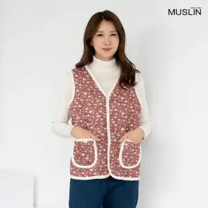 엄마옷 반팔 김장 패딩조끼 1GHJ24571 중년여성 마담 60 70대  빅사이즈 할머니