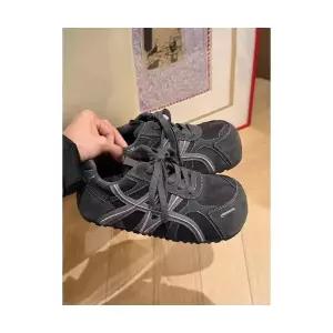 여성 신발 운동화 하이탑 슈즈 빈티지 가을 겨울 기모 통굽 운동 MF4