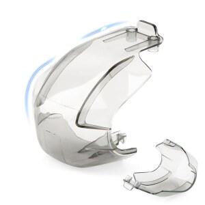 DJI용 미니 3 짐벌 카메라 프로텍터 방진 교체용 커버 캡 드론 액세서리 부품 블랙 투명