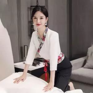 여성 기모노 서빙 참치집 홀서빙 일식집 식당 단체복 서빙복