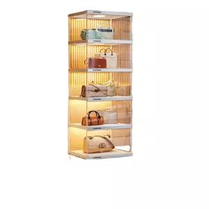 아크릴 수납장 정리장 캐비닛 가방 드레스룸 진열장