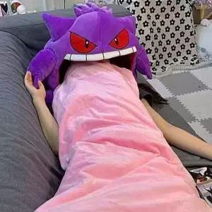 선물 쿠션 혀 사무실 베게 블랭킷 꿀잠 귀여운 담요 세트 낮잠