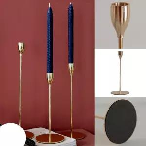 인테리어 촛대 슬림 캔들홀더 스틱 양초 받침대 거치대 긴초 막대초 꽂이 테이블 데코