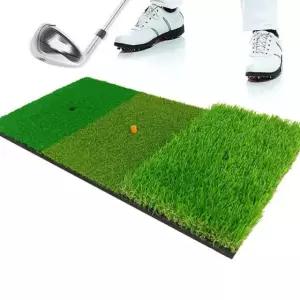 타석잔디매트 연습 스크린 실전느낌 미니한 휴대용스윙매트 3존 (WFJ6YLT)