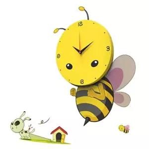 인테리어 데코시계 아이방 벽시계 똥침꿀벌 (WFJR5UB)