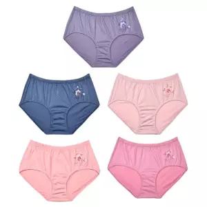 여학생팬티 할머니 엄마 면 팬티 빅사이즈 110 국산 5종세트