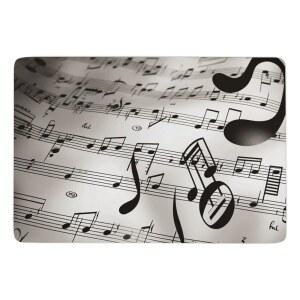 거실용 60x40인치 면적 러그 음악 노트 인쇄 바닥 매트 소프트 플러시 침실용 미끄럼 방지 카펫 침대 옆 놀이방 사무실 복도 실내 장식 세탁 가능