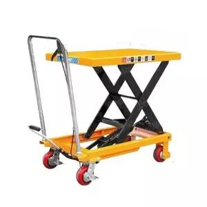 프리미엄 대형 산업용 1톤 유압식 발판 리프트 테이블 150kg높이0.72m