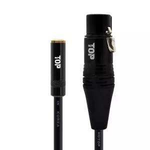 [HDTOP] 국산 3.5 스테레오 TO XLR 암암 케이블 블랙 20M HT-TP5366