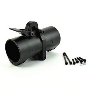 버바나 드론 CNC 식물 농업 D25 / 30 35 40mm 수평 접이식 팔 탄소 튜브 고정 시트 클램프 어댑터 부품 색상: 30mm 블랙