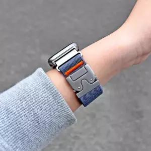 호환 Redmi Watch 5 용 낙하산 버클 나일론 밴드 Redmi Watch 5 Lite 손목 스트랩 액세서리 용 활성 탄성