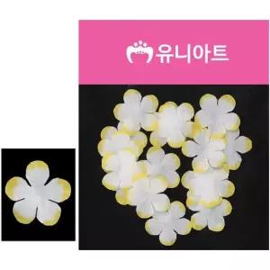 벚꽃 흰색.노랑 조화꽃 (WFJS743)