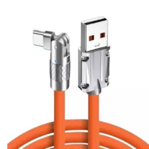 대양 120W 고속 충전 C타입 케이블 1.5M ㄱ자충전케이블