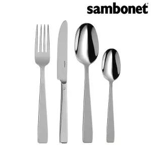 [NS홈쇼핑][삼보넷] 플랫 양식 커트러리 24종 세트 (6인조)[35667470]