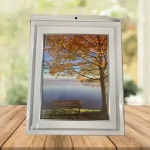 클래식 화이트 노매트 액자 11x14S 탁상용 인테리어 (WFK8XN9)