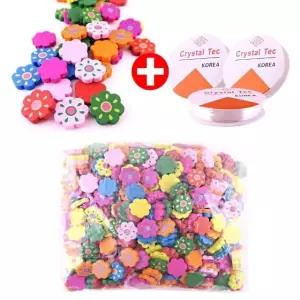 창작우드파츠 자연스러운 분위기있는 귀걸이나무비즈 활동 대 태양꽃 22mm (WFJ6FQS)