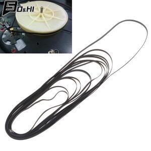 턴테이블 포노 테이프 CD 플래텐스필러 드라이브 고무 벨트 교체 블랙 323mm 306mm 200mm 471mm 298mm 284m