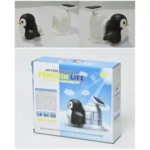 태양광 장난감 과학 놀이 움직이는 펭귄 인형 실험