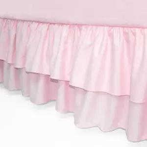 미국 베이비 컴퍼니 더블 레이어 러플 크립 스커트 블러쉬 핑크 여아용 1 카운트(1팩)