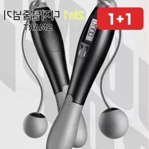 디지털 줄넘기 카운터 칼로리 측정 실내 홈트 유산소 운동