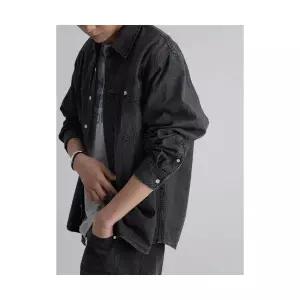 [국내매장정품] 에잇세컨즈 8SECONDS 라이트 웨이트 워싱 데님 긴소매 셔츠 - 애쉬 225864EP14 176085