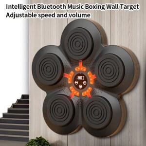 샌드백 스마트 블루투스 음악 복싱 기계 벽 타겟 LED 조명 USB 충전 훈련 장비