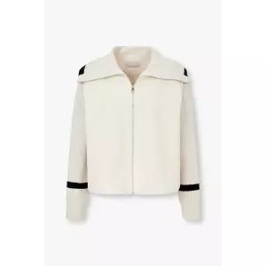 VOV [여주점] [VOV] 니트 디테일 퍼 무스탕 자켓 (7124475101)