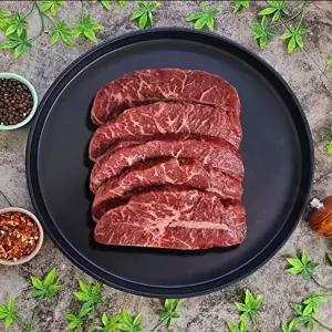 [셀러허브 식품]VGD 미국산 냉장 부채살 스테이크 구이용 1kg