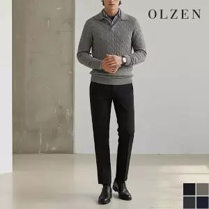 올젠 OLZEN 스탠다드 밴딩 팬츠 (ZPB3PP1902) 496139