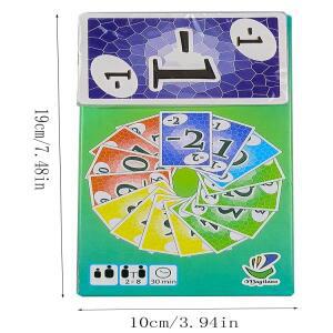 전가족을 타입 카드 게임 파티 테이블 소셜 클러버티브 크리스마스 or 할로윈 선물용 덱 박스