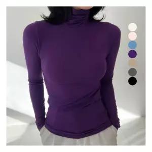 설세라 / 1 + 7컬러 여성목티 폴라히트텍 얇은 이너목폴라