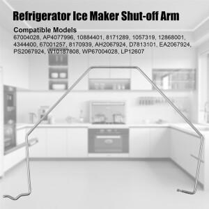 ABZA-교체 호환  호환  제빙기 암 피트 5038 월풀 켄모어용 WP67004028 AP6010392 D7813101 냉장고 모델용