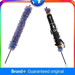 컬러드 코튼 스레드 클라리넷 플루트 청소 브러시 - 목관악기 내부 도구