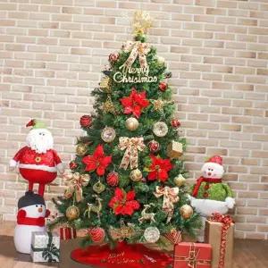 크리스마스트리 bns 샤인비즈볼 열매 솔잎 트리 풀세트 180cm 01-1(0362)/