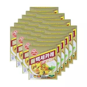 오뚜기 백세카레 3분 약간매운맛 200g 24개 3분카레