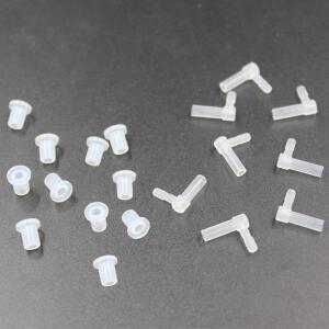 500개 DIY CISS 카트리지 튜브 벤드 or 슬리브 투명 고무 연속 잉크 공급 시스템 액세서리 파이프라인 커넥