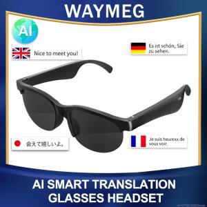G58 AI 지능형 번역 블루투스 선글라스 패션 스마트 안경 야외 스포츠 이어폰 통화 음악 헤드폰
