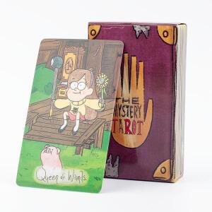 신비한 운세를타입 미스터리 타로 78 카드 데크 가족 파티 선물 영문 버전 오라클 10.3x6cm 보드 게임