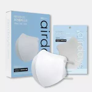 미라클하우스 에어데이즈 KF94 대형 화이트 30매 보건용 새부리형 조정석 마스크 718452
