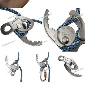 치킨 립 디센더 암벽 등반 심플 로프 공중 작업 윙은 작고 가볍습니다.