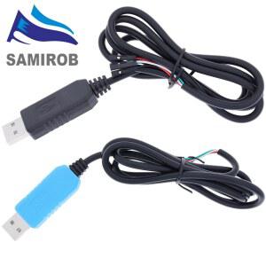 USB TO RS232 다운로드 방진 커버 컨버터 어댑터 모듈 케이블용 PL2303HX PL2303TA TTL